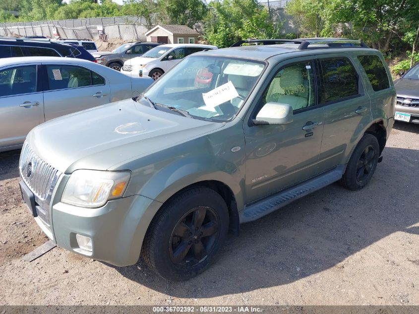 2008 Mercury Mariner Premier VIN: 4M2CU87178KJ39860 Lot: 36702392