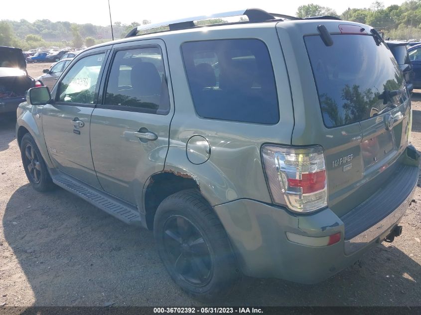 2008 Mercury Mariner Premier VIN: 4M2CU87178KJ39860 Lot: 36702392