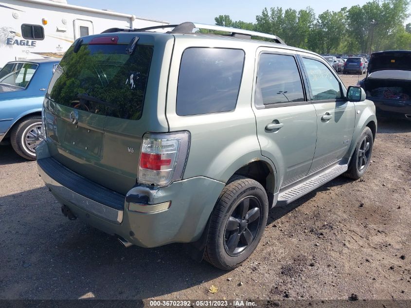 2008 Mercury Mariner Premier VIN: 4M2CU87178KJ39860 Lot: 36702392