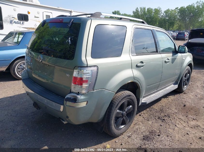 2008 Mercury Mariner Premier VIN: 4M2CU87178KJ39860 Lot: 36702392