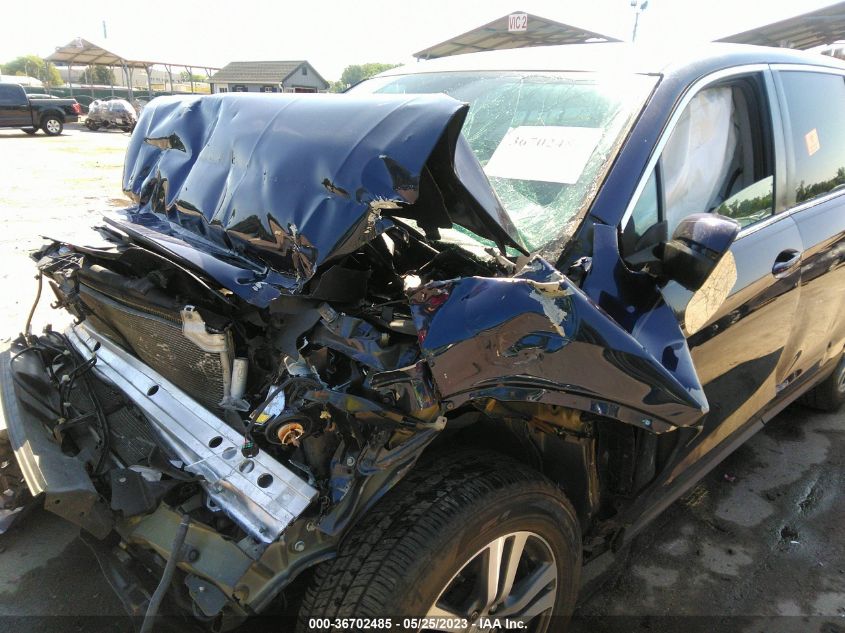 2018 Honda Pilot Ex VIN: 5FNYF6H4XJB047647 Lot: 36702485