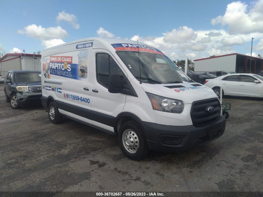 2020 Ford Transit Cargo Van VIN: 1FTBR2C80LKA41555 Lot: 36702657