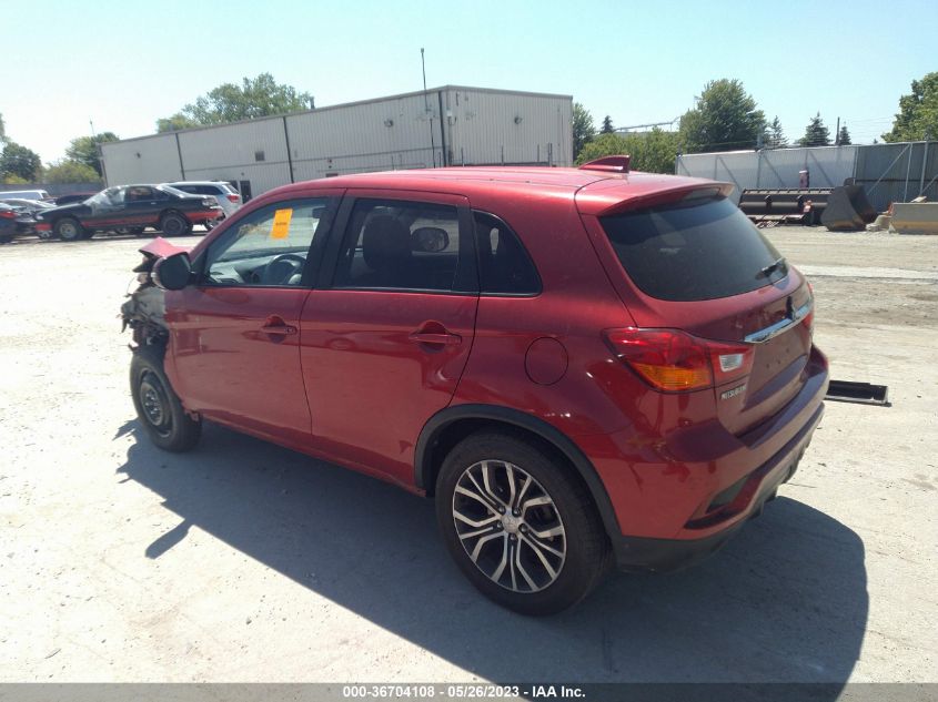 2019 Mitsubishi Outlander Sport 2.0 VIN: JA4AR3AUXKU007587 Lot: 36704108