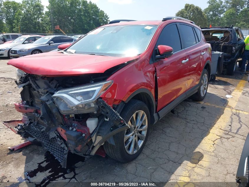 2017 Toyota Rav4 Limited/Platinum VIN: JTMYFREV5HJ128069 Lot: 36704219