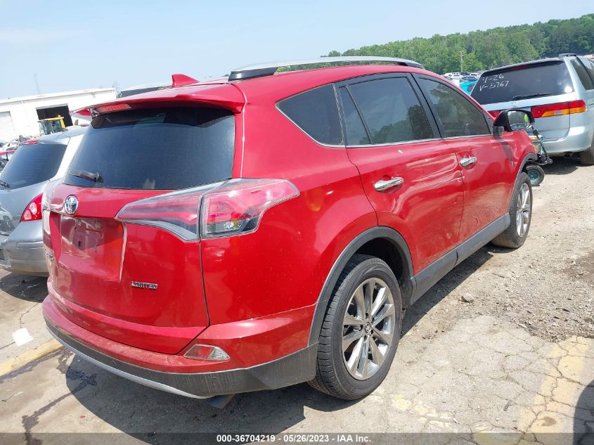 2017 Toyota Rav4 Limited/Platinum VIN: JTMYFREV5HJ128069 Lot: 36704219