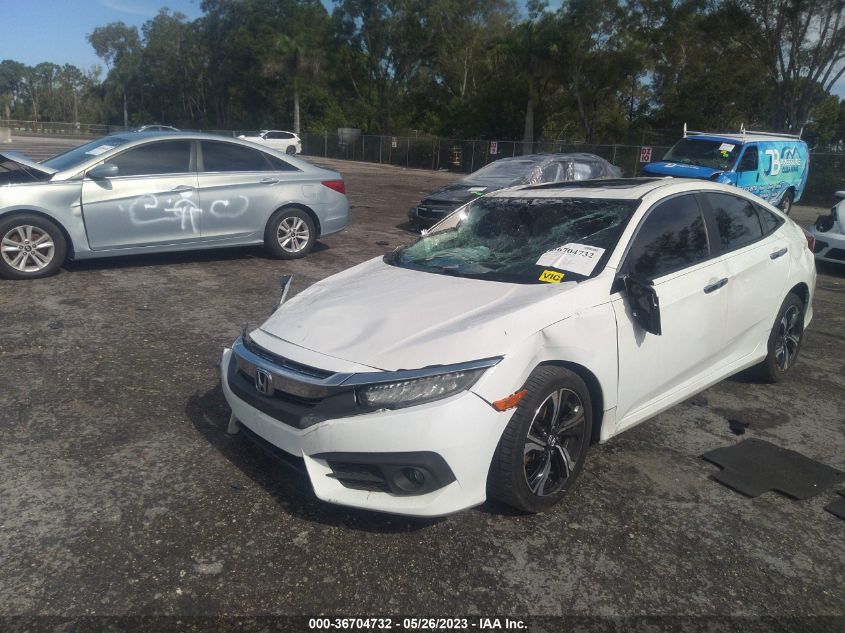 2016 Honda Civic Touring VIN: 19XFC1F93GE031287 Lot: 36704732