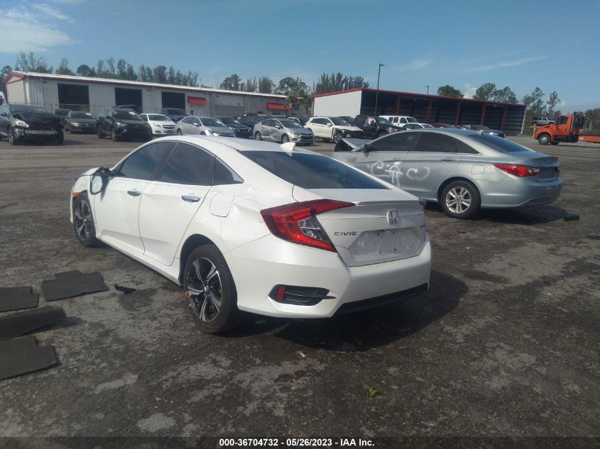 2016 Honda Civic Touring VIN: 19XFC1F93GE031287 Lot: 36704732