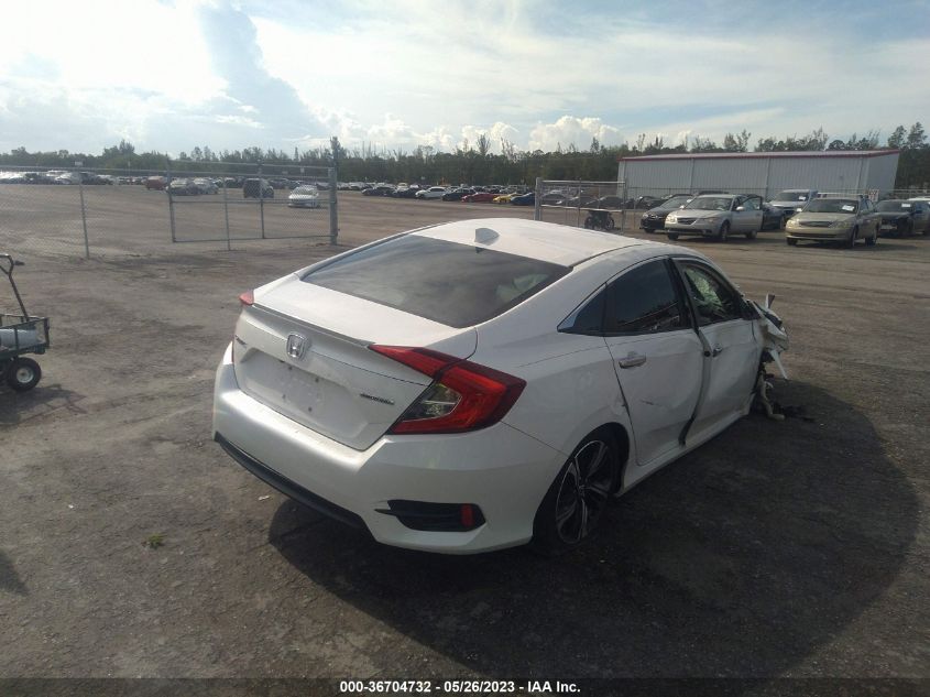 2016 Honda Civic Touring VIN: 19XFC1F93GE031287 Lot: 36704732