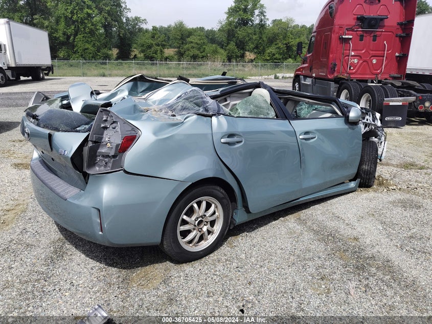 2013 Toyota Prius V Two VIN: JTDZN3EU3D3196719 Lot: 36705425