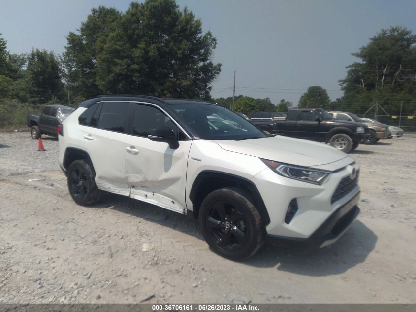 2020 Toyota Rav4 Xse Hybrid VIN: JTMEWRFV8LJ041213 Lot: 36706161