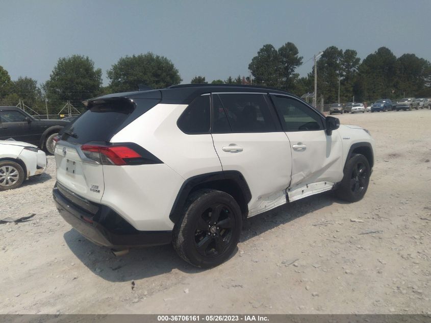 2020 Toyota Rav4 Xse Hybrid VIN: JTMEWRFV8LJ041213 Lot: 36706161