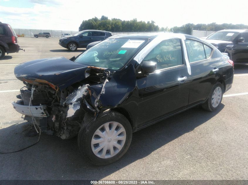 2018 Nissan Versa 1.6 Sv VIN: 3N1CN7APXJL881803 Lot: 36706608