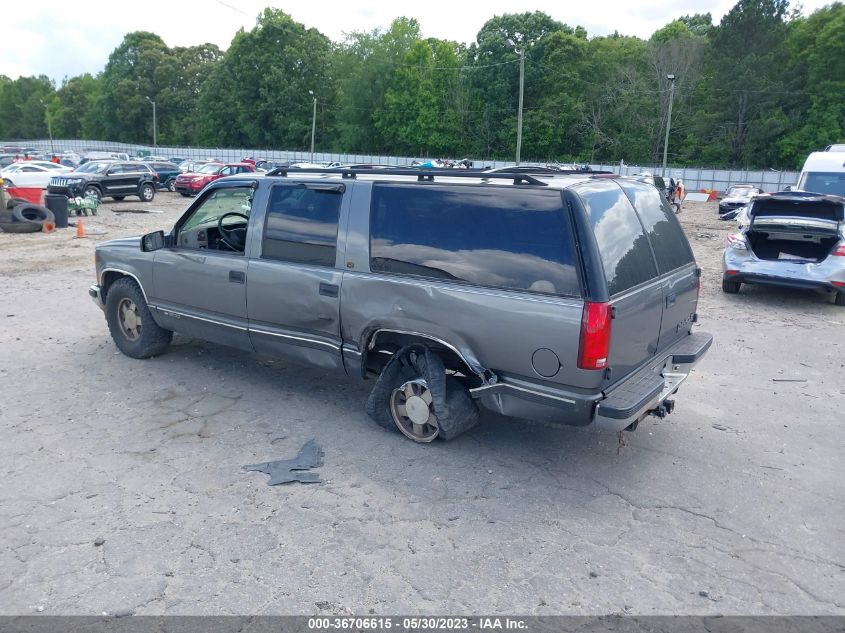 1999 Chevrolet Suburban VIN: 3GNEC16R9XG237169 Lot: 36706615