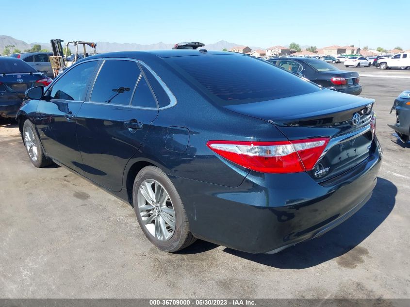 2016 Toyota Camry Xle/Se/Le/Xse VIN: 4T1BF1FK1GU546651 Lot: 36709000