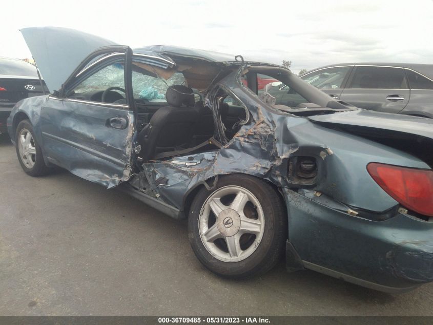 1997 Acura Cl Premium Pkg VIN: 19UYA1251VL018979 Lot: 36709485