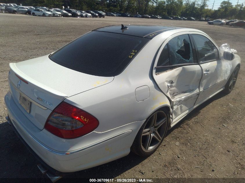 2008 Mercedes-Benz E-Class 6.3L Amg VIN: WDBUF77XX8B233958 Lot: 36709617