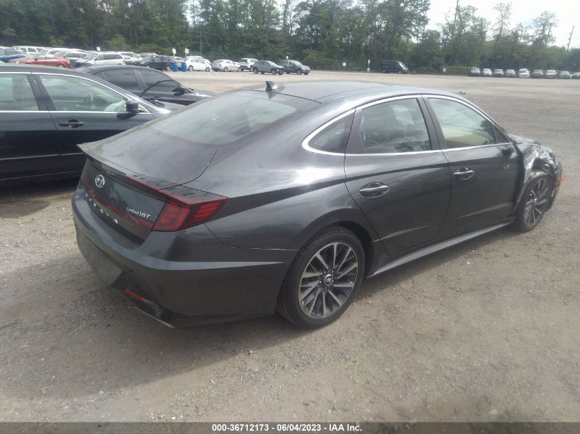 2021 Hyundai Sonata Limited VIN: KMHL34J26MA153389 Lot: 36712173