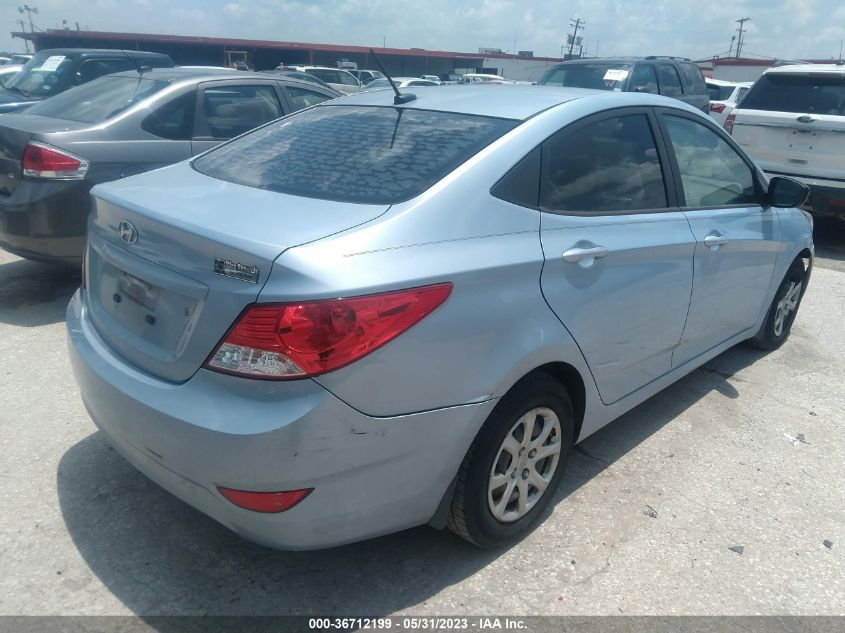 2013 Hyundai Accent Gls VIN: KMHCT4AE1DU318466 Lot: 36712199