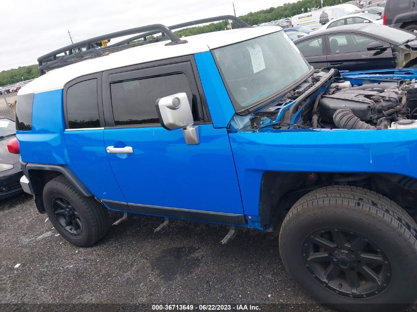 2007 Toyota Fj Cruiser VIN: JTEBU11F270021167 Lot: 36713649