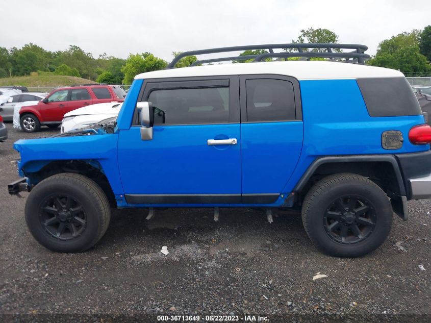 2007 Toyota Fj Cruiser VIN: JTEBU11F270021167 Lot: 36713649