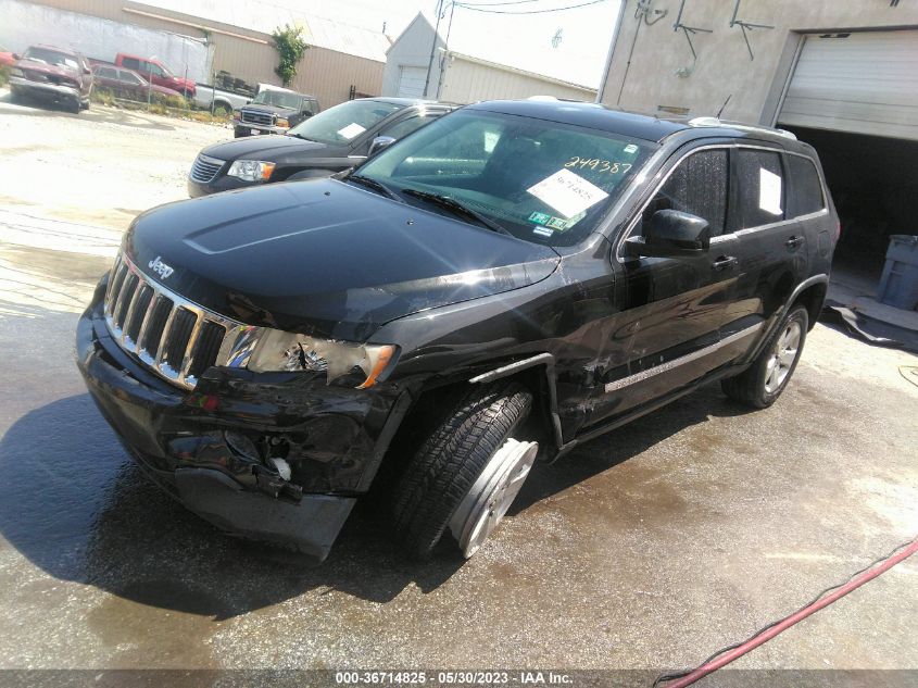 1C4RJFAG2CC249387 2012 Jeep Grand Cherokee Laredo