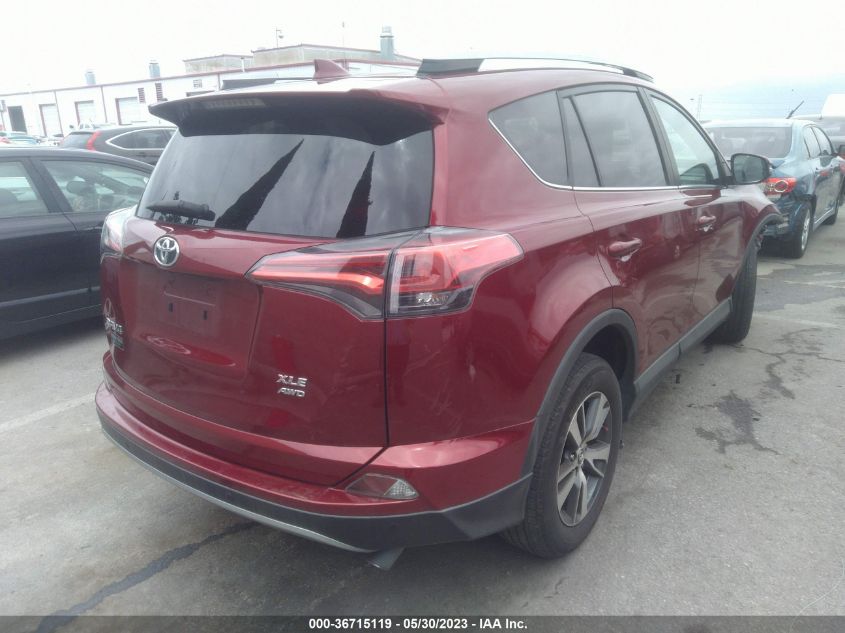 2T3RFREV6JW754810 2018 Toyota Rav4 Xle