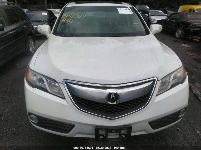 2013 Acura Rdx Tech Pkg VIN: 5J8TB4H54DL018912 Lot: 36715601