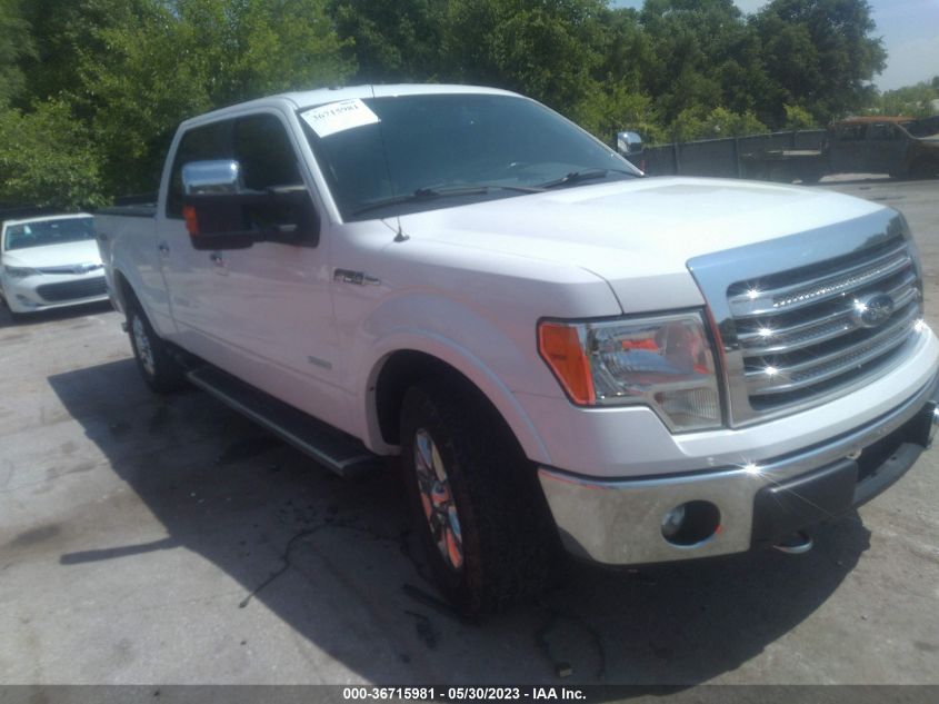 2013 Ford F-150 Lariat VIN: 1FTFW1ET0DKD42107 Lot: 36715981