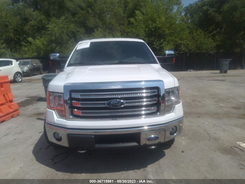 2013 Ford F-150 Lariat VIN: 1FTFW1ET0DKD42107 Lot: 36715981