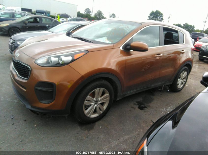 2019 Kia Sportage Lx VIN: KNDPM3AC6K7592396 Lot: 36717556