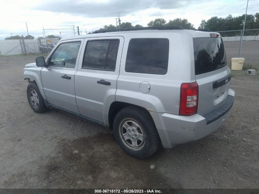 1J4FT28B29D208691 2009 Jeep Patriot Sport