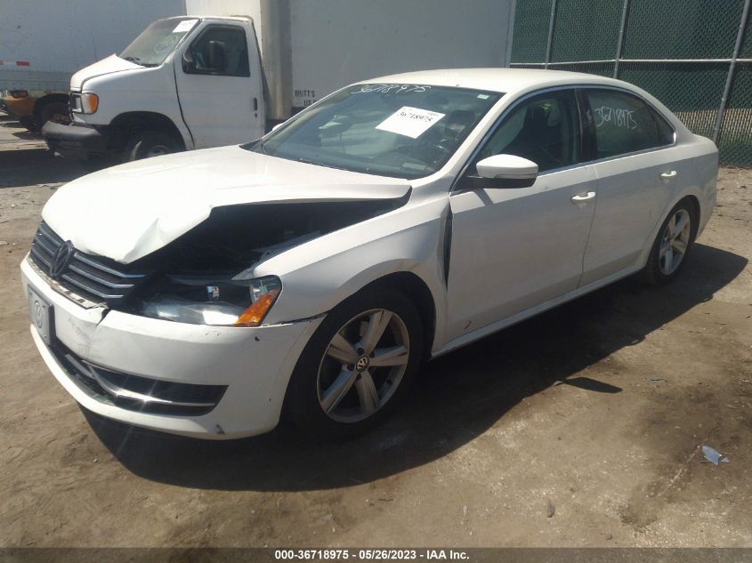 2013 Volkswagen Passat 2.5L Se VIN: 1VWBH7A37DC149154 Lot: 36718975