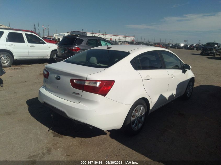 2013 Kia Rio Ex VIN: KNADN4A34D6204562 Lot: 36719496