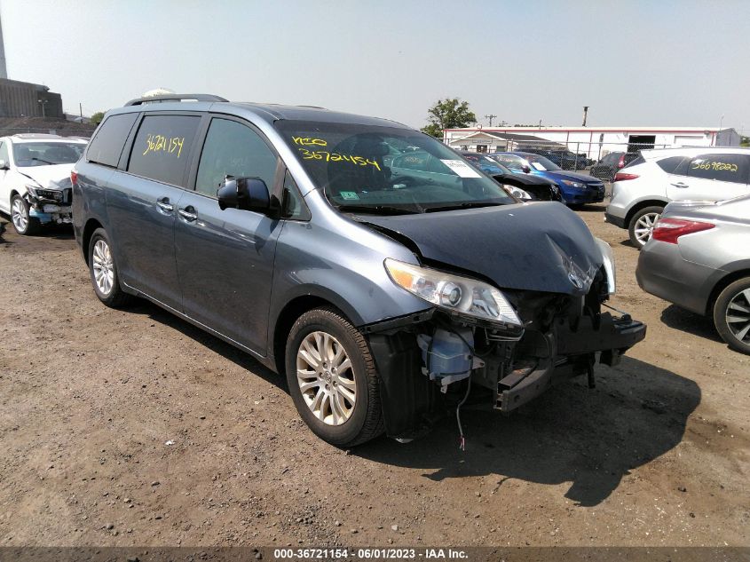 2015 Toyota Sienna Xle Premium 8 Passenger VIN: 5TDYK3DC6FS552790 Lot: 36721154