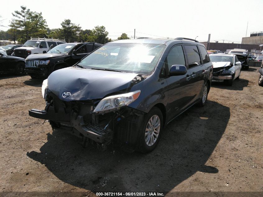 2015 Toyota Sienna Xle Premium 8 Passenger VIN: 5TDYK3DC6FS552790 Lot: 36721154