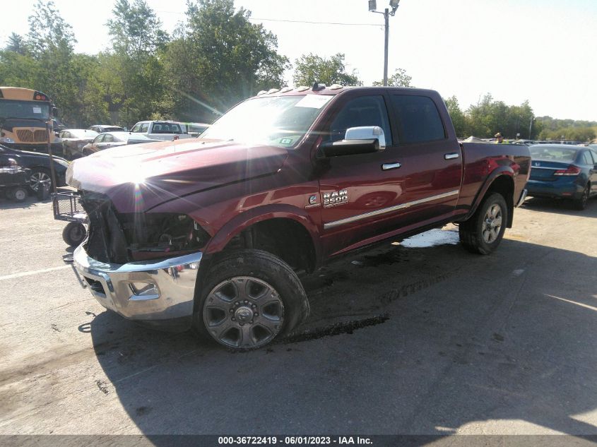 2017 Ram 2500 Laramie 4X4 6'4" Box VIN: 3C6UR5FL6HG695010 Lot: 36722419