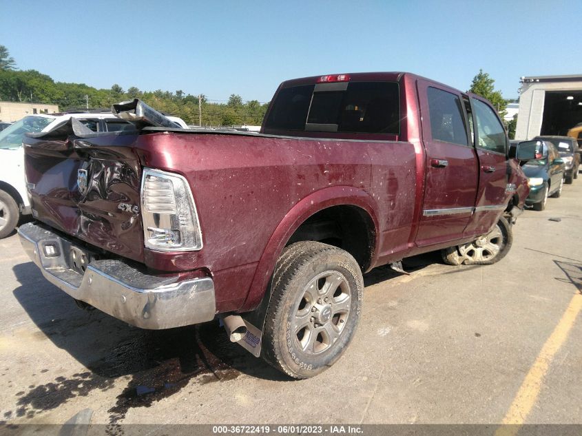 2017 Ram 2500 Laramie 4X4 6'4" Box VIN: 3C6UR5FL6HG695010 Lot: 36722419