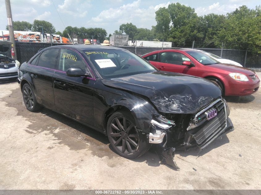 2013 Audi A4 2.0T Premium VIN: WAUAFAFL0DN033158 Lot: 36722762