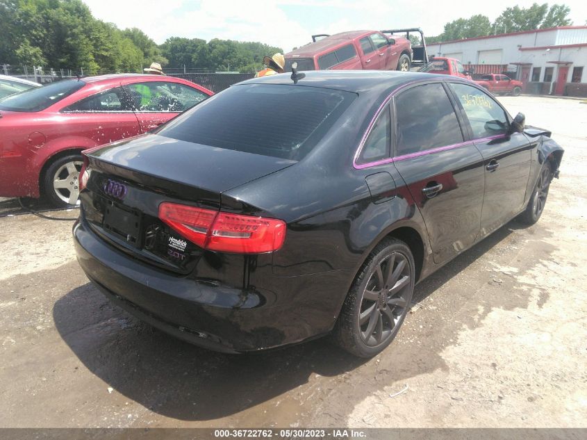 2013 Audi A4 2.0T Premium VIN: WAUAFAFL0DN033158 Lot: 36722762