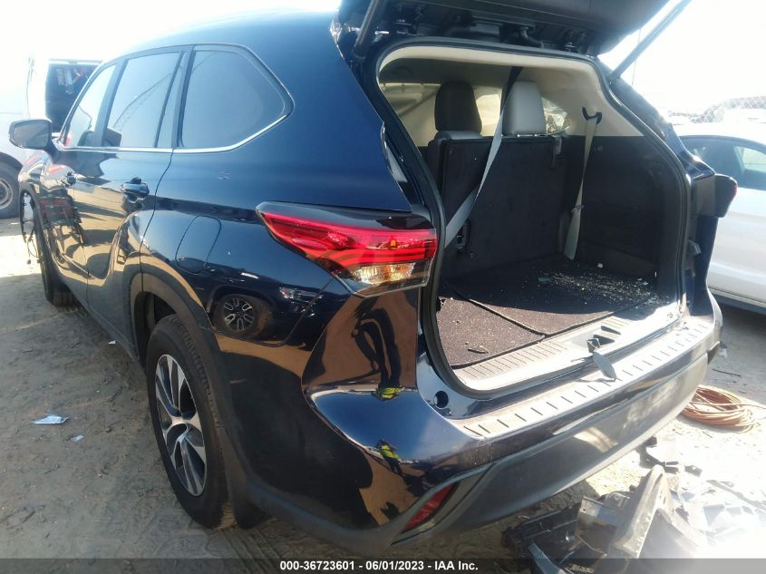 5TDKDRAH0PS000769 2023 Toyota Highlander Xle