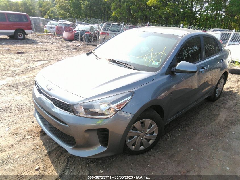 2020 Kia Rio S VIN: 3KPA24AD4LE332185 Lot: 36723771