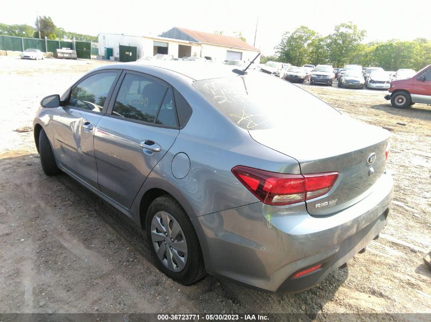 2020 Kia Rio S VIN: 3KPA24AD4LE332185 Lot: 36723771