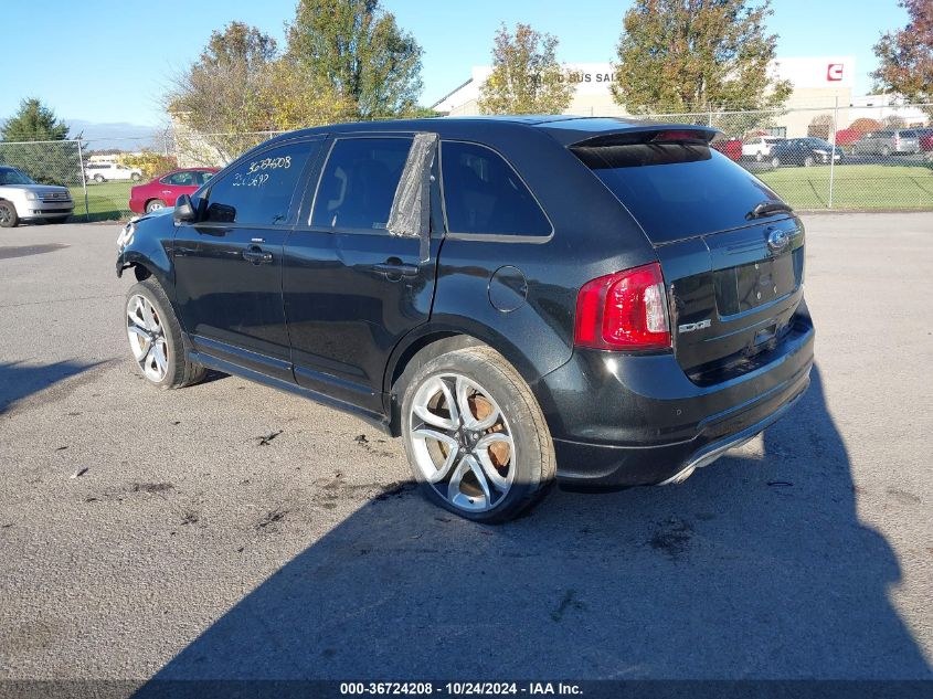 2011 Ford Edge Sport VIN: 2FMDK4AK9BBB17673 Lot: 36724208