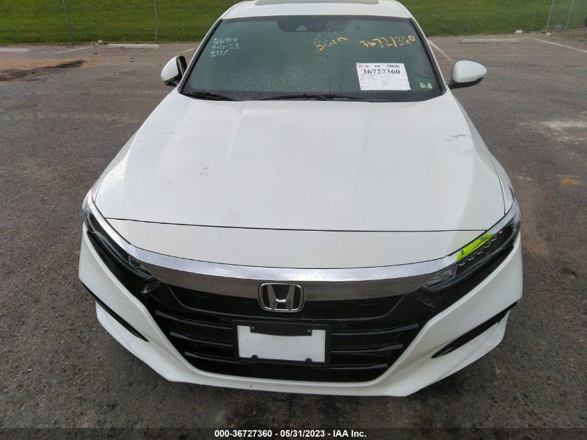 2019 Honda Accord Ex-L VIN: 1HGCV1F58KA075034 Lot: 36727360