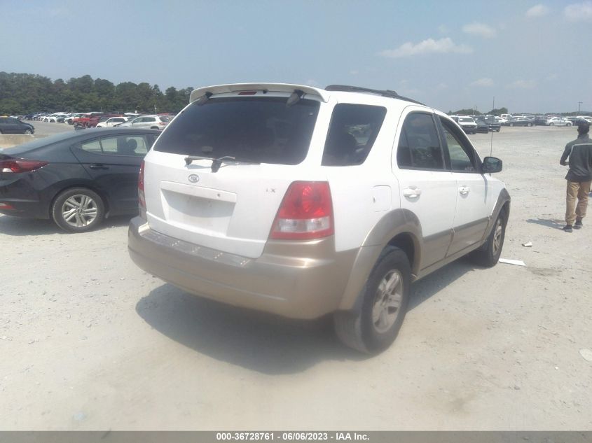 2004 Kia Sorento Lx/Ex VIN: KNDJD733445190210 Lot: 36728761