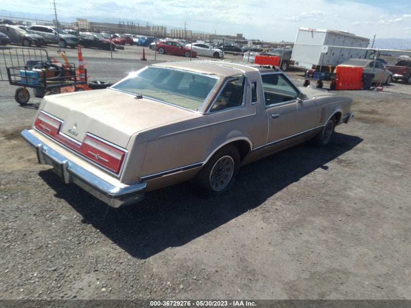 1974 Ford Thunderbird VIN: 7J87H155167 Lot: 36729276