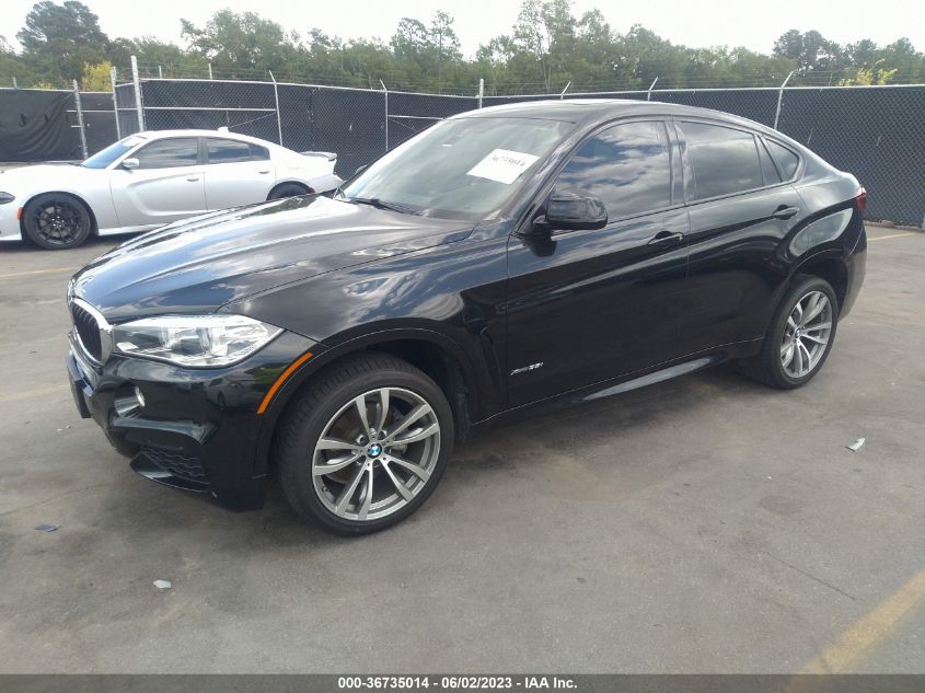 VIN 5UXKU2C52K0Z63788 2019 BMW X6, Xdrive35I no.2