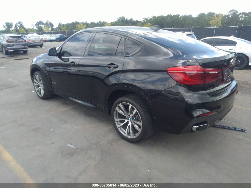 VIN 5UXKU2C52K0Z63788 2019 BMW X6, Xdrive35I no.3