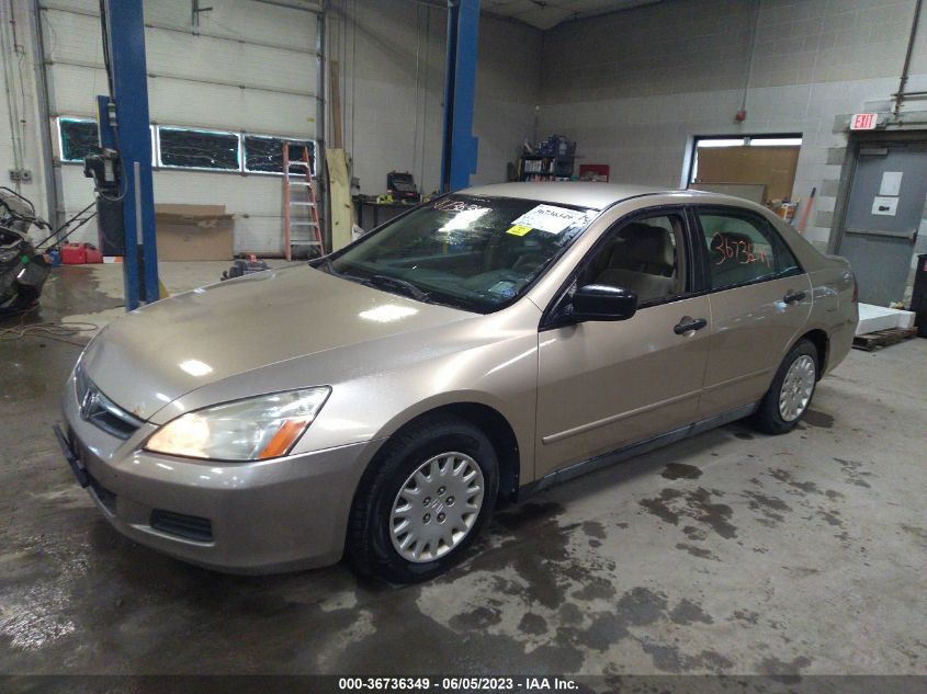 2006 Honda Accord Sdn Vp VIN: 1HGCM56166A023964 Lot: 36736349