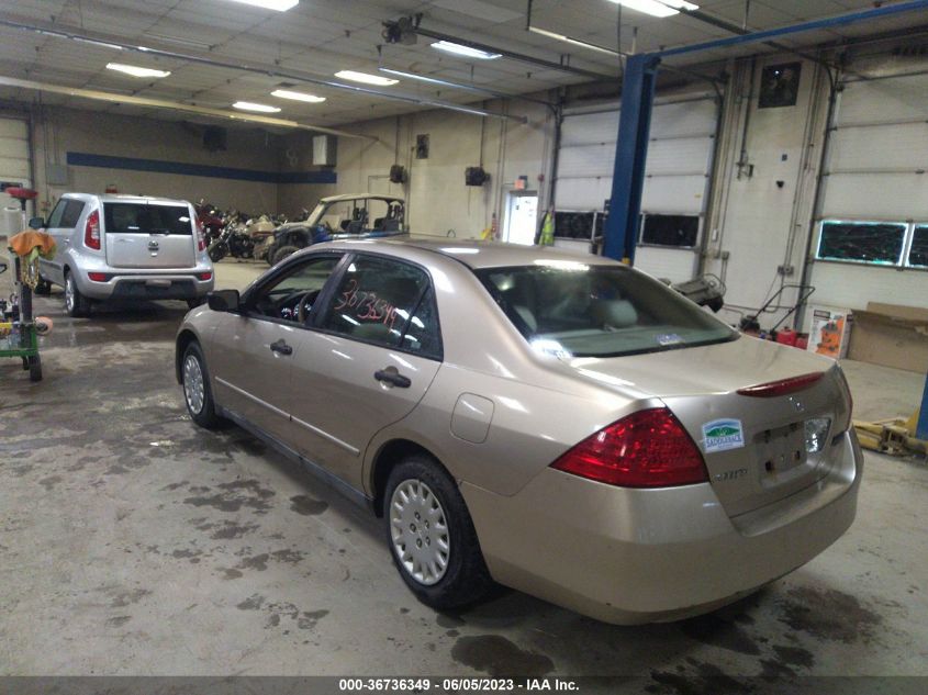 2006 Honda Accord Sdn Vp VIN: 1HGCM56166A023964 Lot: 36736349